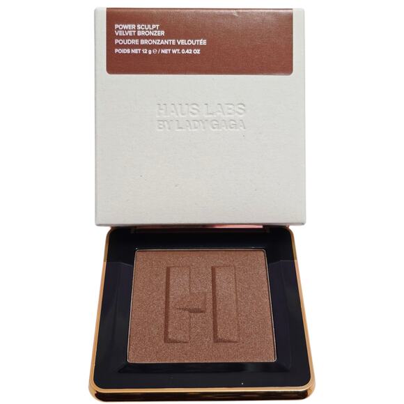 Haus Labs by Lady Gaga Power Sculpt Velvet Bronzer Deep Level 10 NIB - Picture 7 of 7